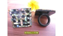 Abalone Shells Rings Fashion Accessories Handmade